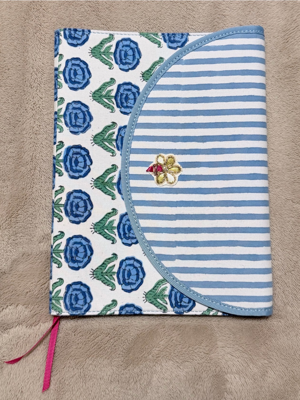 Hobonichi Techo A5 Cover - Phoolon (Large Flowers)